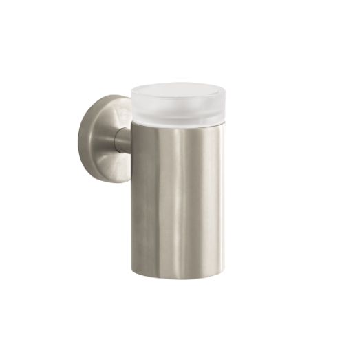 Hansgrohe-HG-Zahnglas-Logis-brushed-nickel-mit-Halter-40518820 gallery number 1